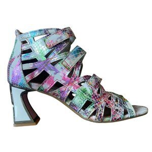 Spring Step L'Artiste Society Multi‎ Strap Bootie Size  EU 38 US 7.5-8
